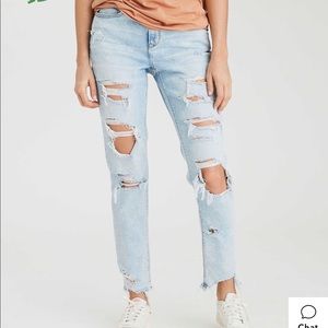 American eagle stretch mom jeans